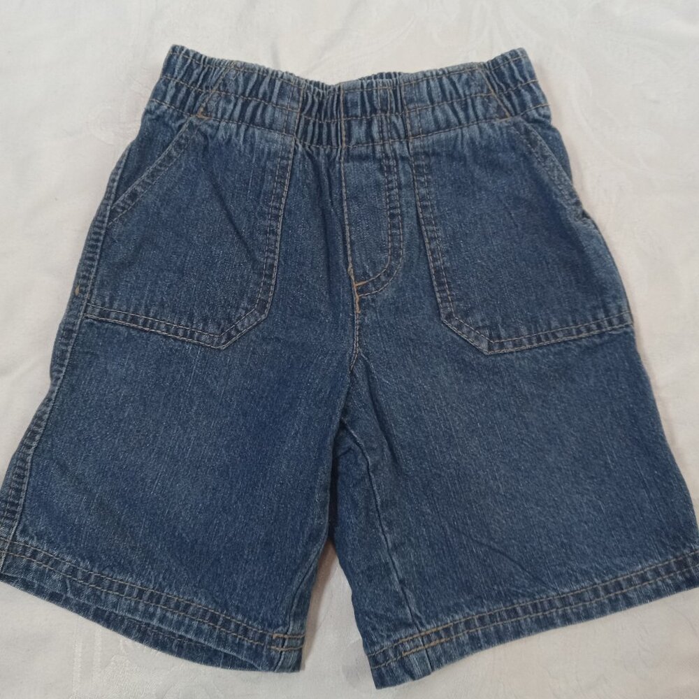 Circo Jean Shorts Boys Size 4 Blue Casual Pockets Stretch Waist Y2K